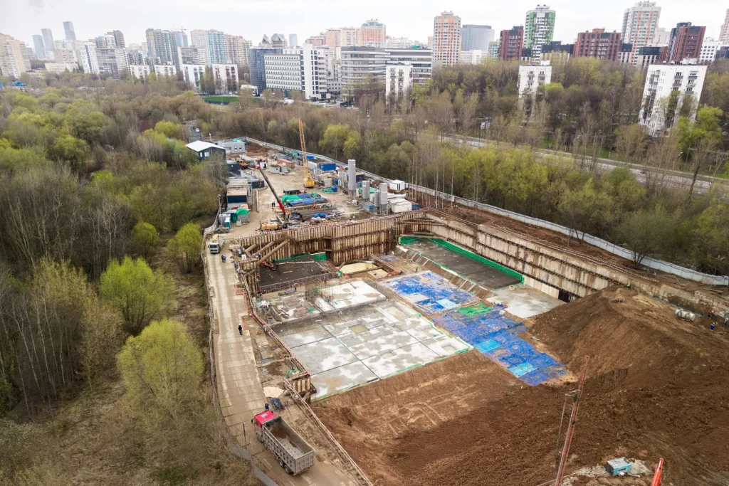 Ход строительства — Апрель 2026