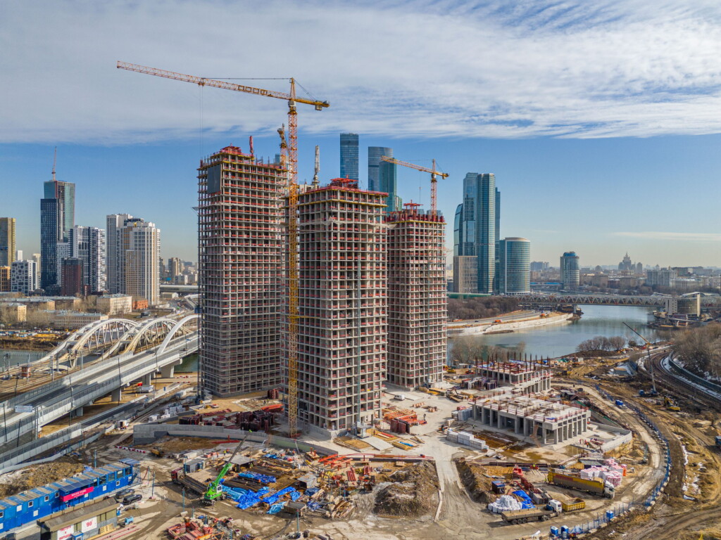 Ход строительства — Апрель 2024