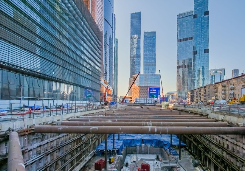 Ход строительства — Начало строительства